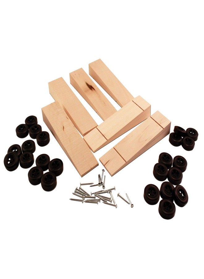 Pinecar Wedge Car Bulk Kit 6 PIN4050